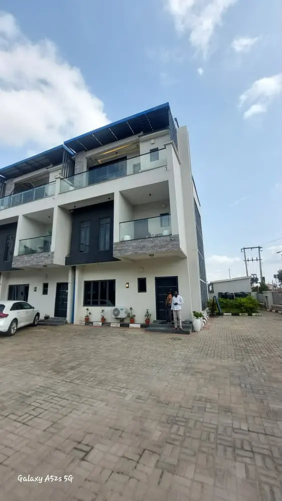 ✨ ULTRA-MODERN 4-BEDROOM TERRACE DUPLEX IN JAHI ✨